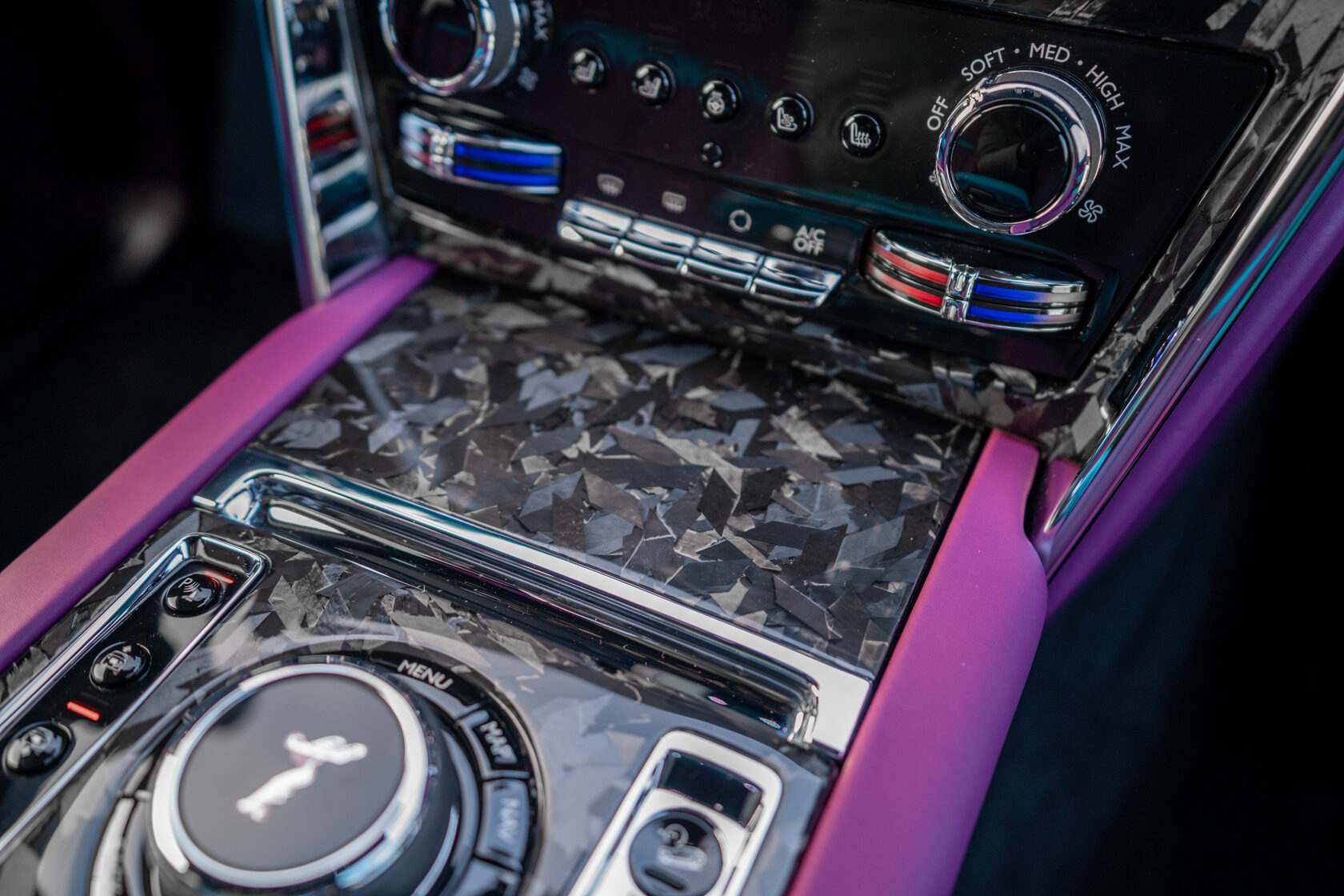 LHD Interior panels Carbon for RollsRoyce Cullinan Buy with delivery