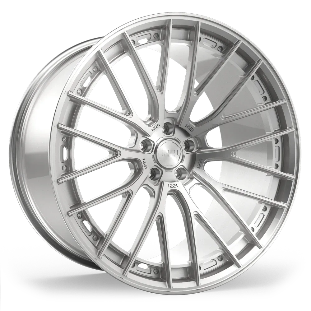 1221 Wheels 0440 AP1X Forged Wheels — Brushed Gloss Clear view