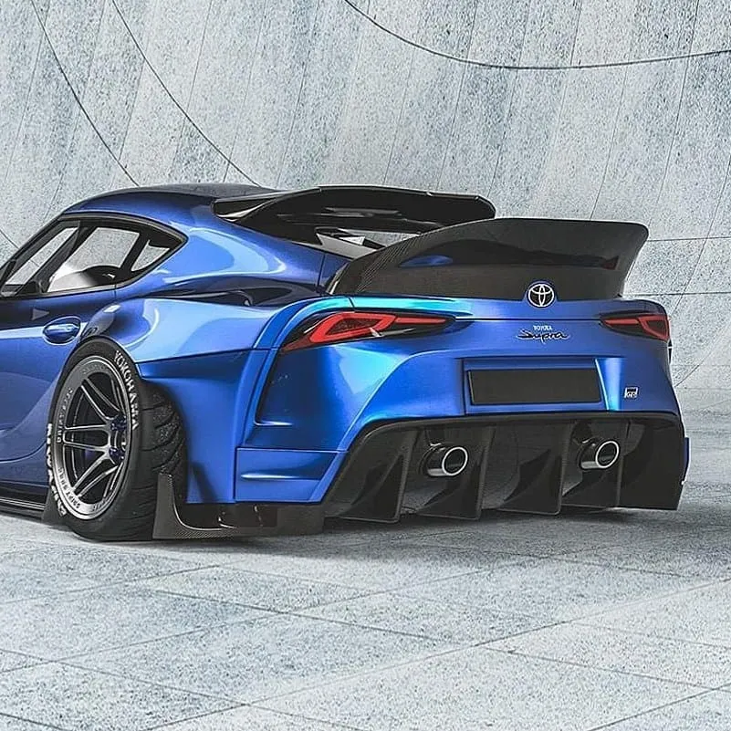Toyota Supra Custom Body Kit by Hugo Silva