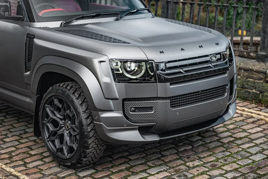 Check our price and buy Kahn Design carbon fiber body kit set for Land Rover Defender 90 wide track