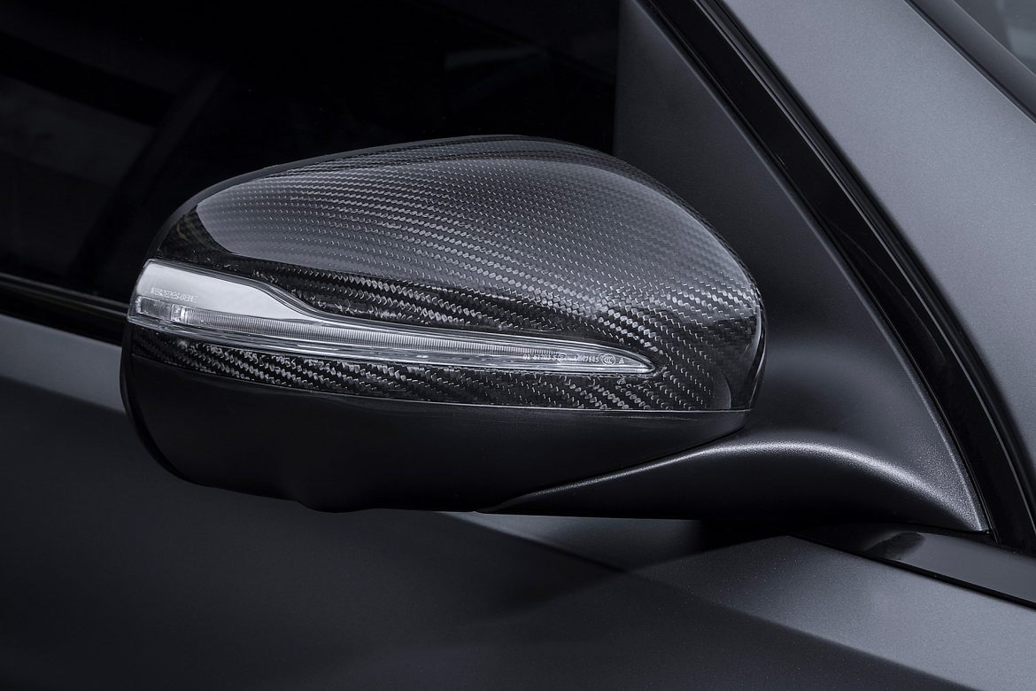 Mirror covers Carbon for Mercedes AMG GT Coupe