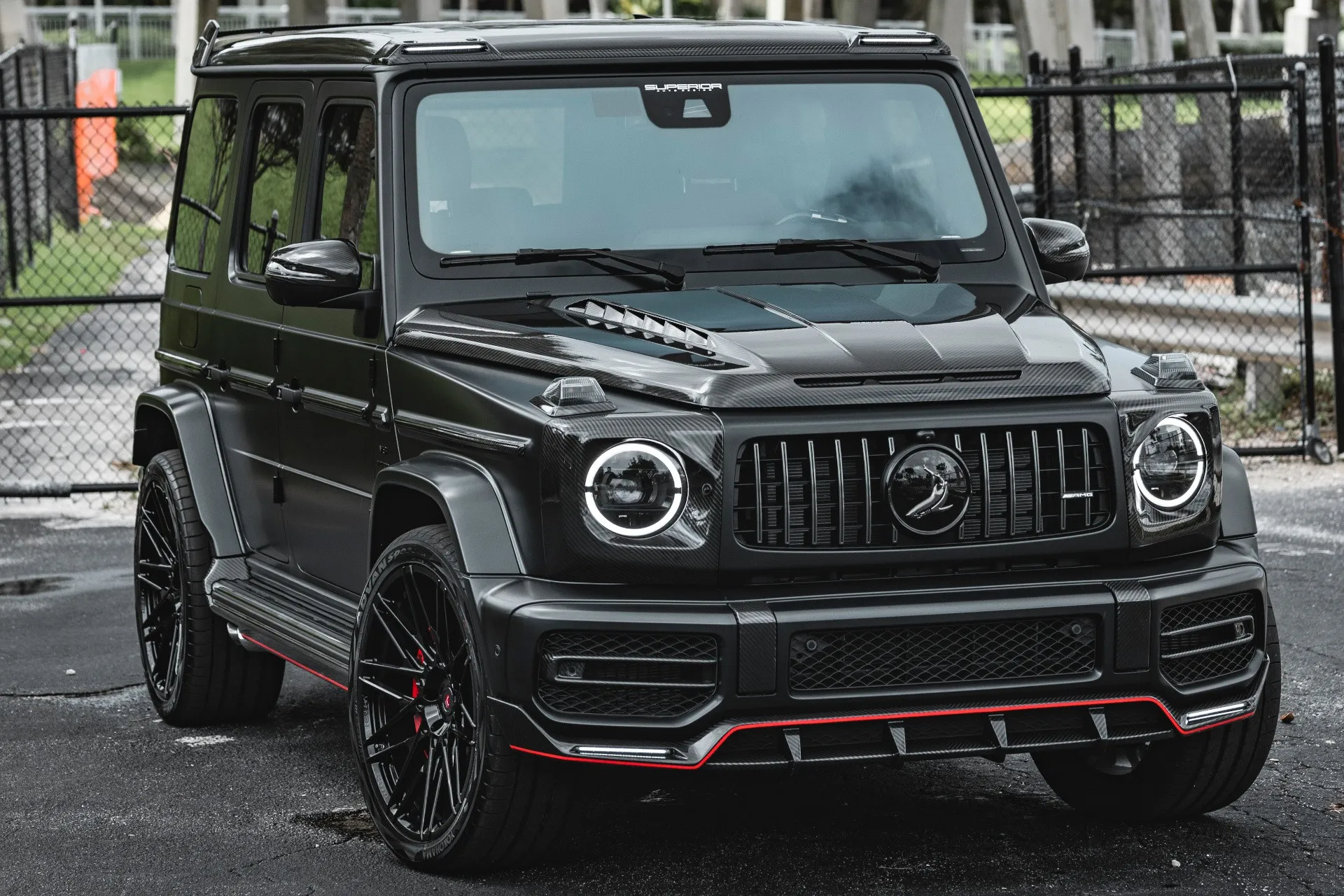 Check our price and buy Topcar Design body kit for Mercedes-Benz  G-class W463A Inferno Light