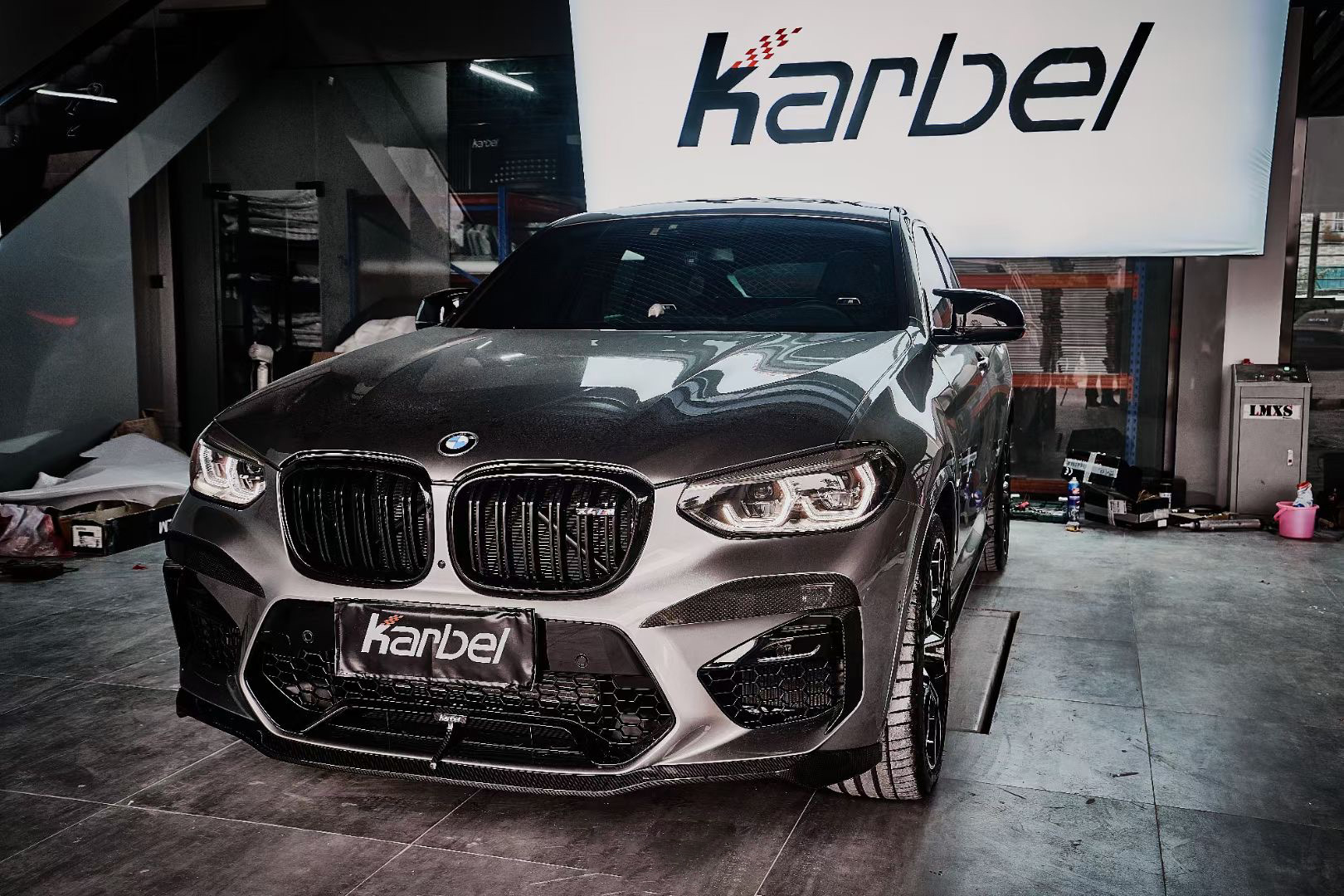 Check price and buy Karbel Carbon Fiber Body kit set for BMW X4 M F98 Competition