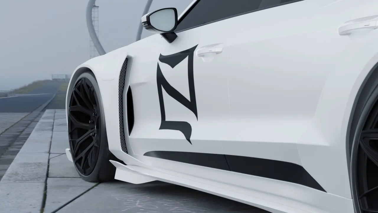 Audi E-Tron Custom Wide Body Kit by Bête Noire