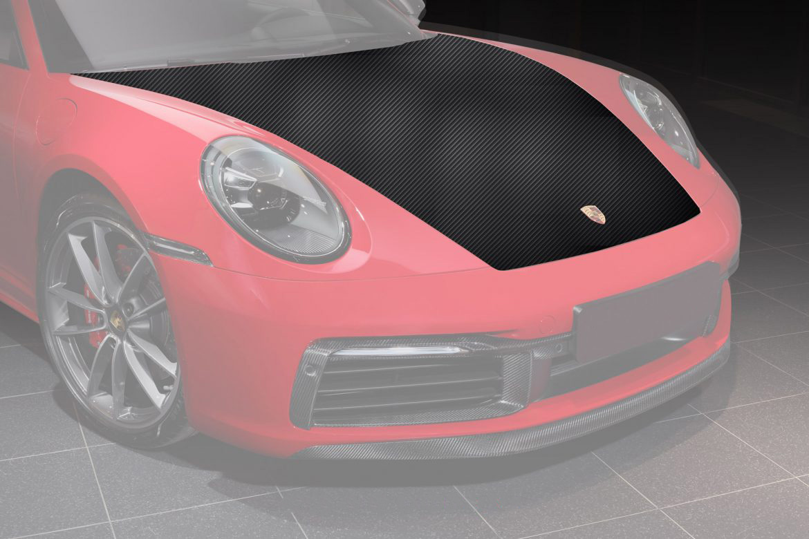 Hood BS Style Carbon for Porsche 911 Turbo