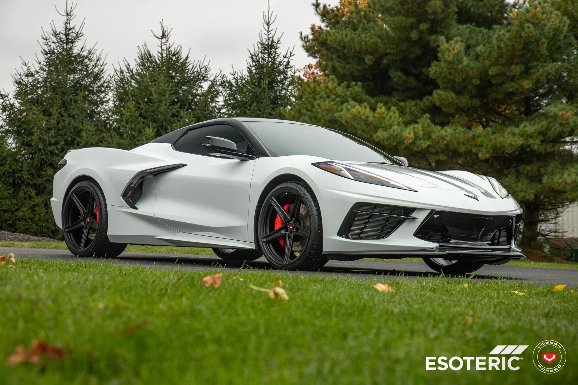 Vossen M X5 forged wheel — mounted on vehicle