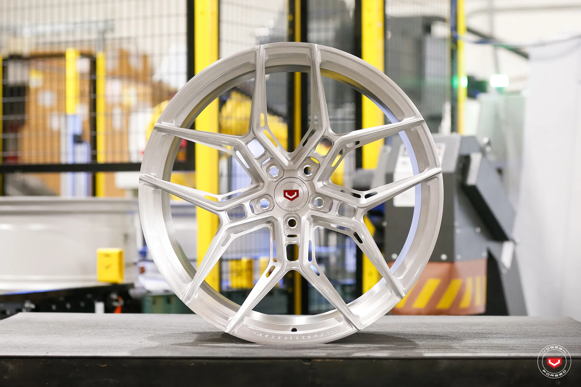 Vossen EVO 4R forged wheel — side profile