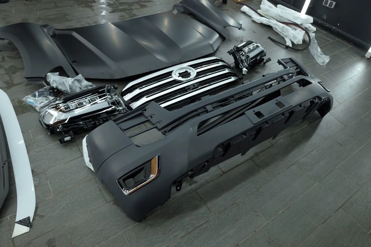 Check our price and buy Restyling/Facelift/Upgrade body kit from Toyota Land Cruiser 200 to Land Cruiser 300