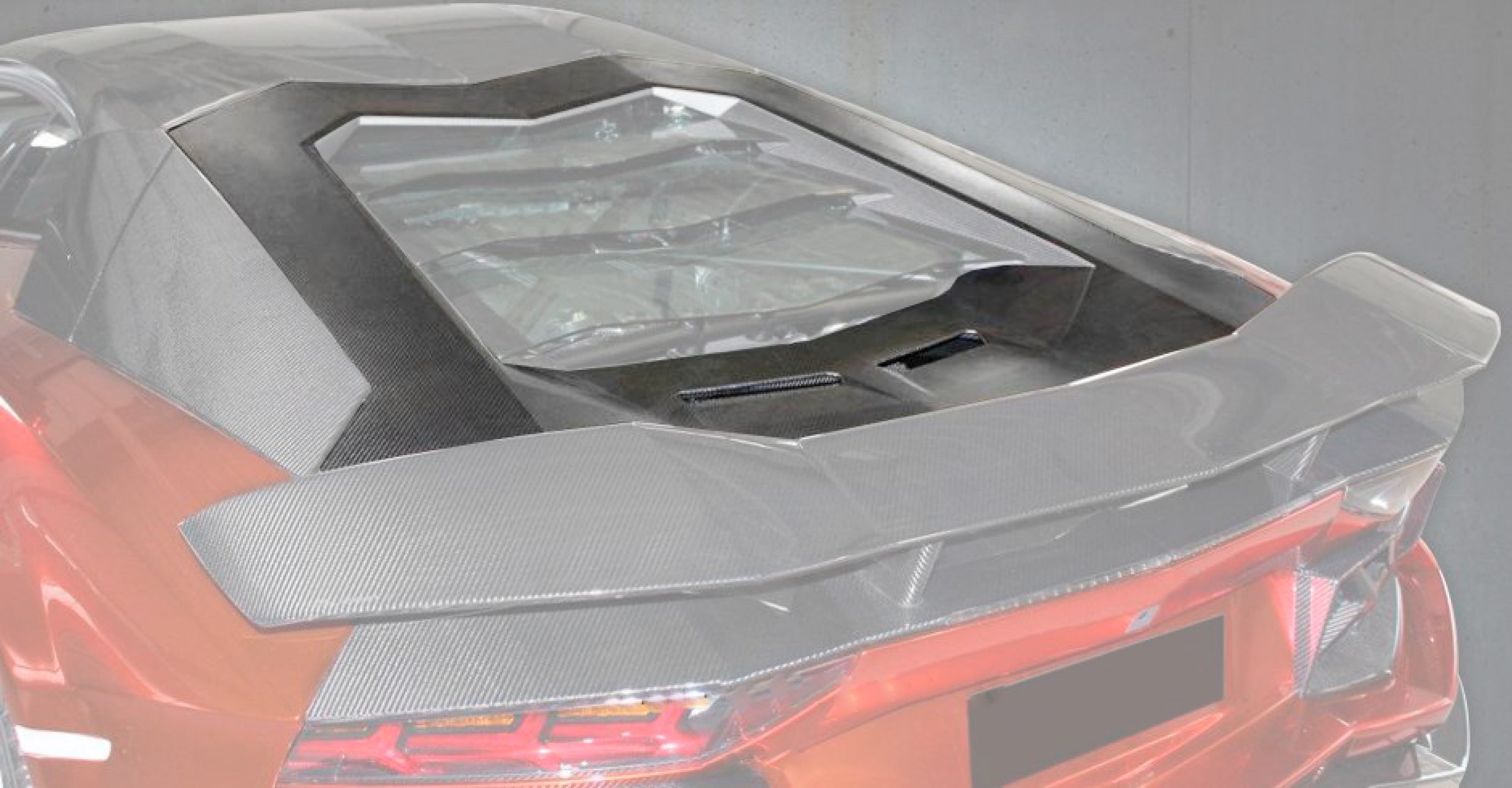 Engine bonnet Carbon for Lamborghini Aventador