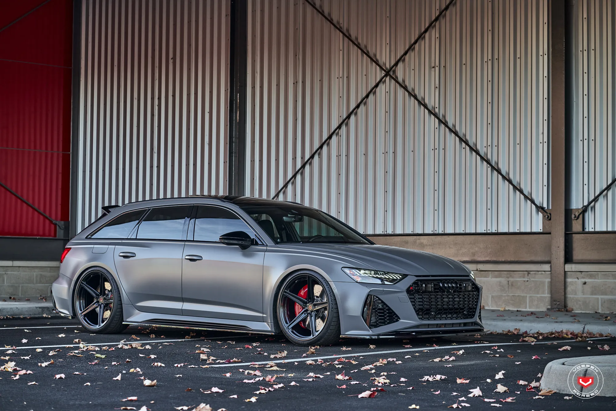 Vossen M X5 forged wheel — side profile