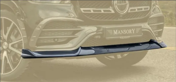 Front lip Mansory Carbon for Mercedes GLS X167