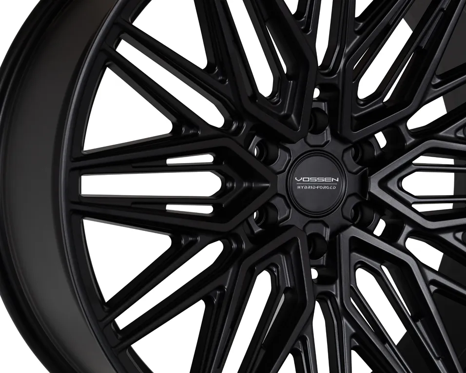 Vossen HF6 5 hybrid forged wheel — mounted on vehicle