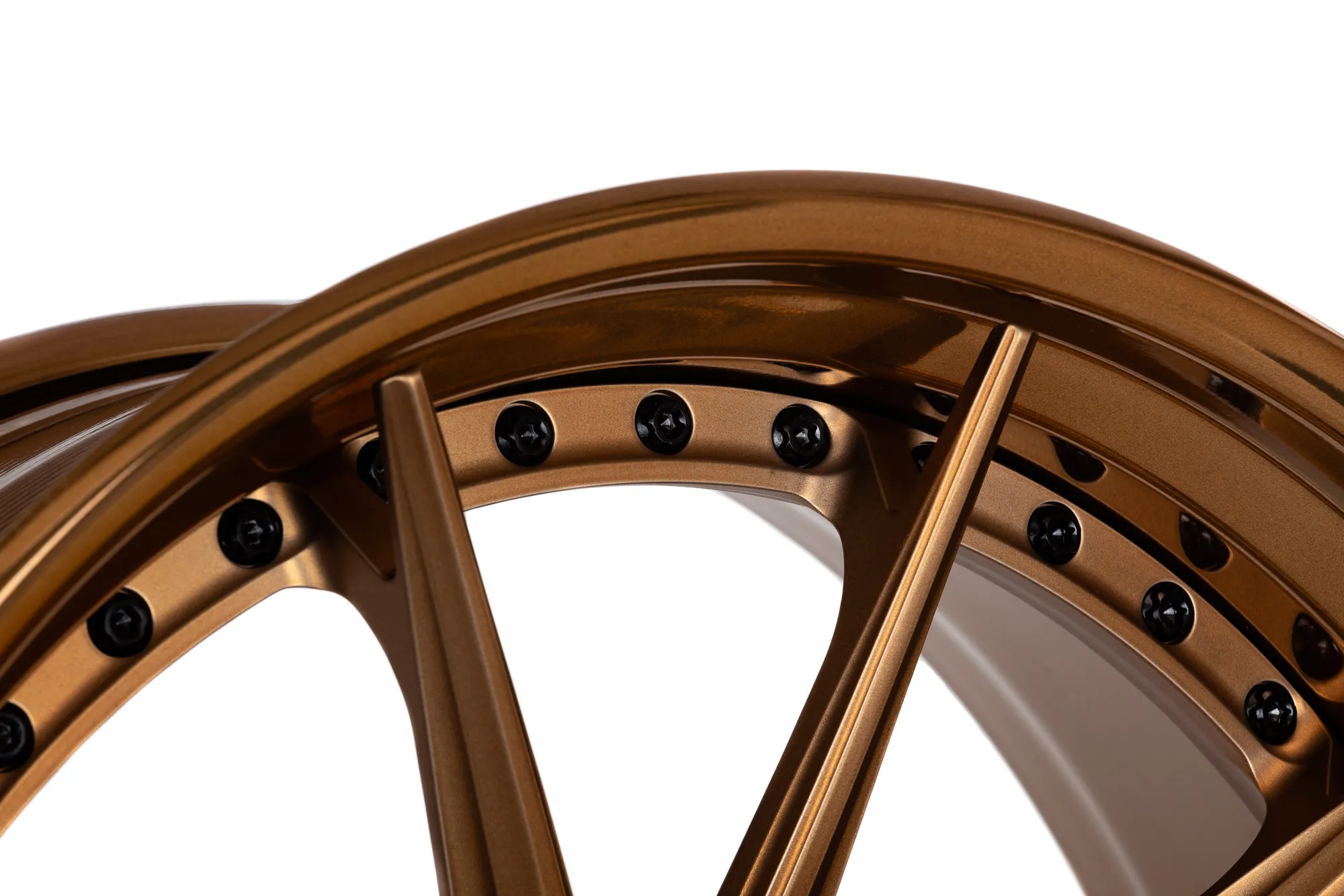 Vossen EVO 2R 3 PIECE 3-piece forged wheel — concave face detail