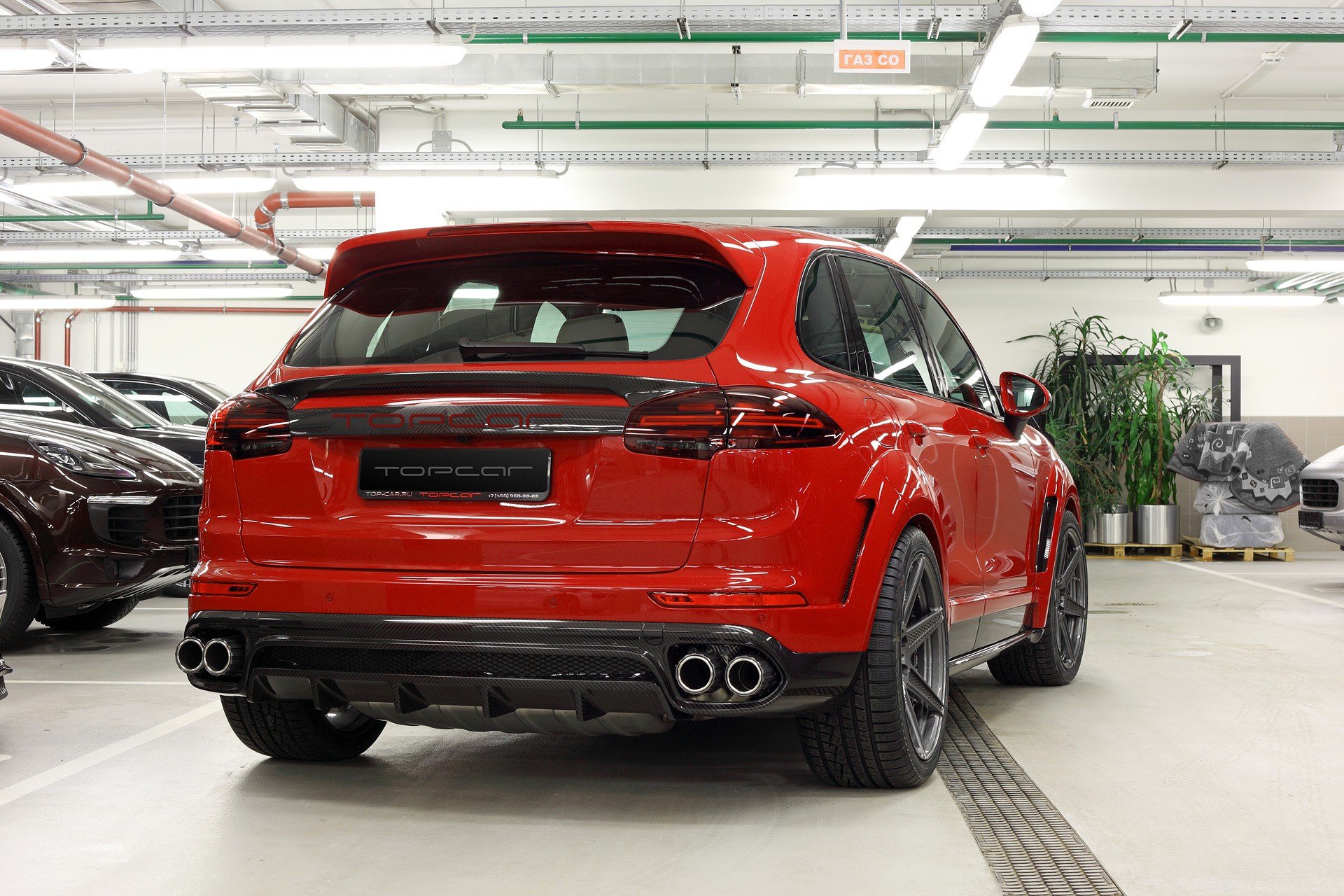 Topcar Design body kit for Porsche Cayenne GT Buy with delivery ...