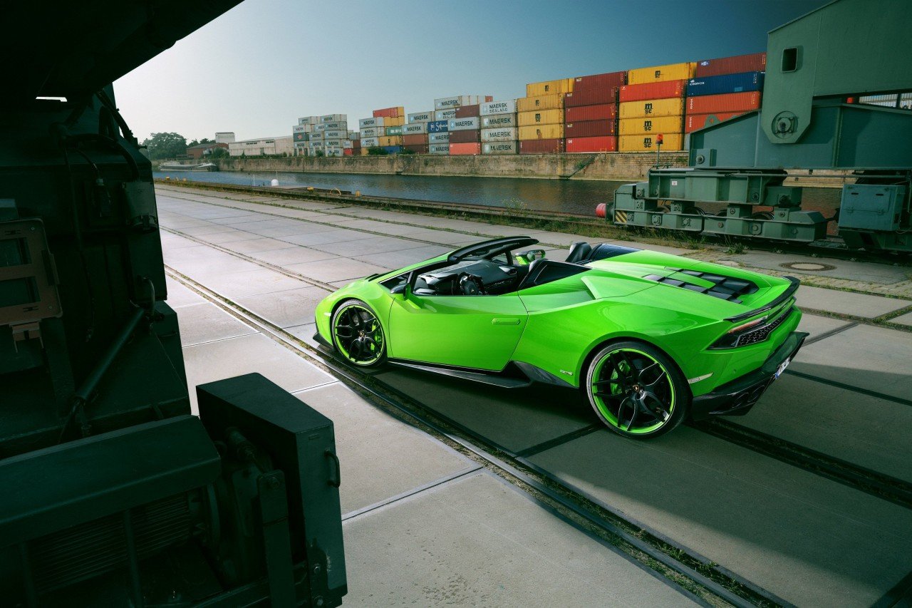 Check price and buy Novitec Carbon Fiber Body kit set for Lamborghini Huracán Spyder