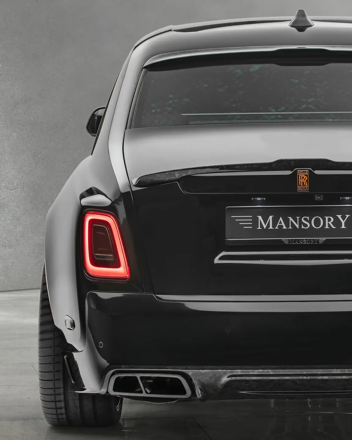 Mansory Phantom VIII rear three-quarter