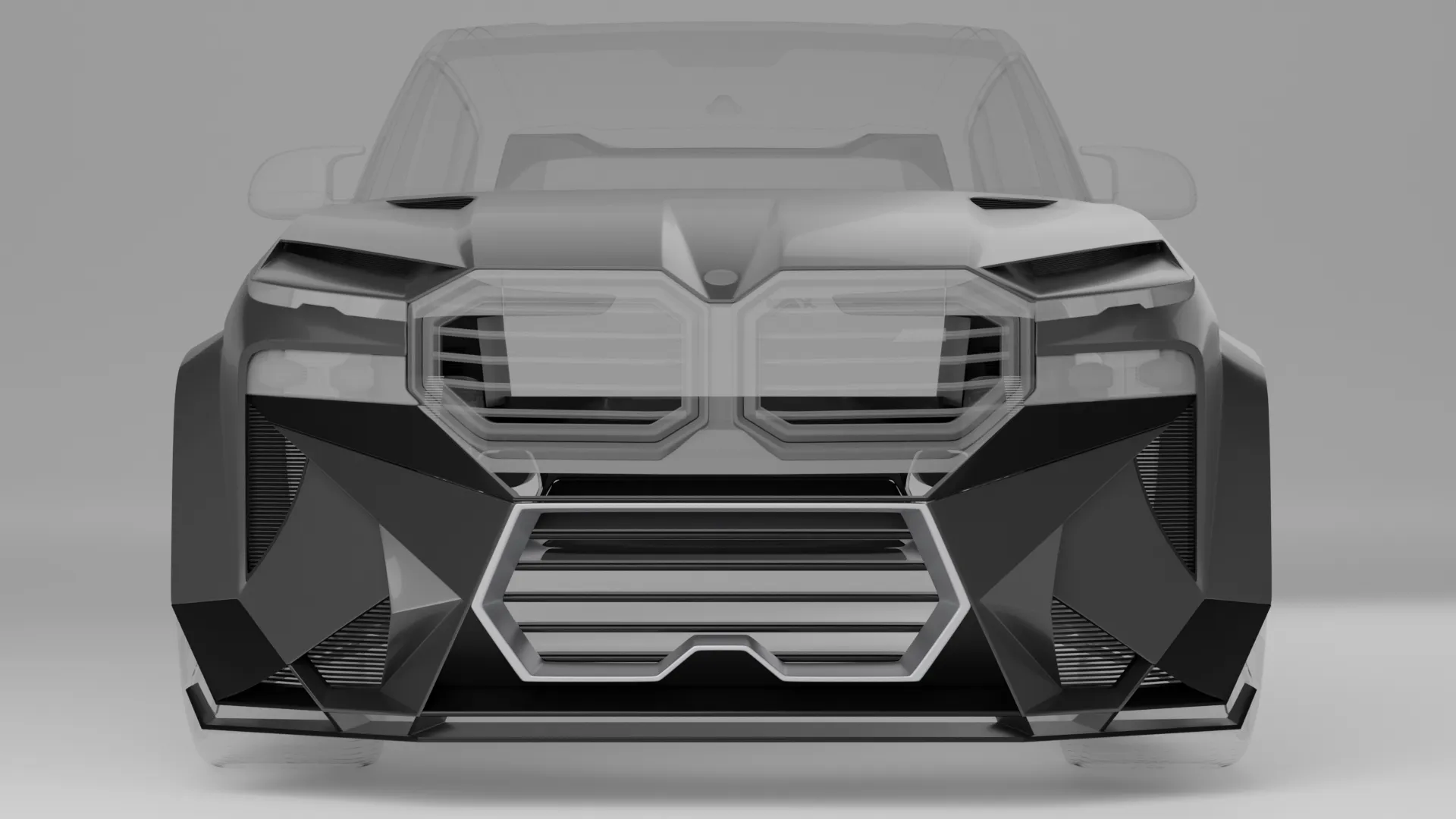 BMW XM Custom Design Wide Body Kit  "Summit" by Bête Noire