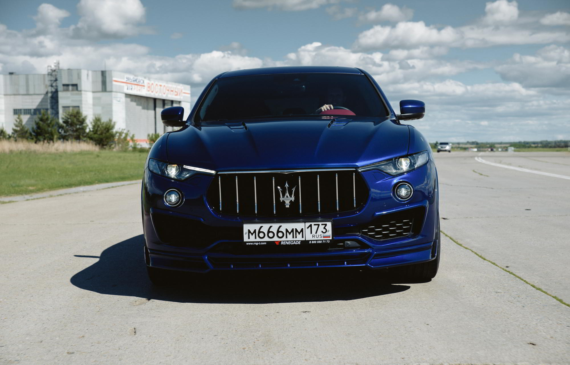 Front bumper lip Renegade Design for Maserati Levante