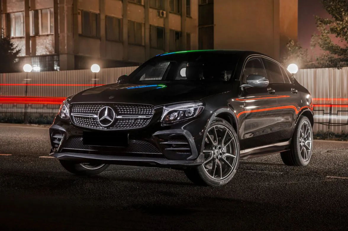 Arches add-ons Carbon for Mercedes GLC Coupe AMG C 253 AMG GLC 63