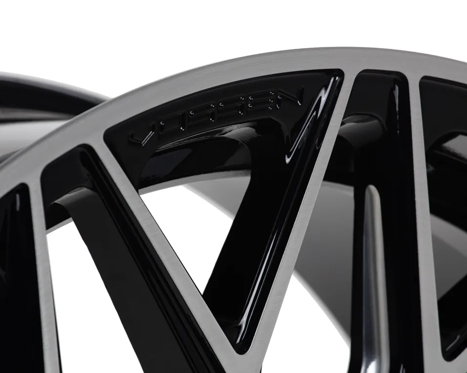 Vossen HF6 3 hybrid forged wheel — mounted on vehicle