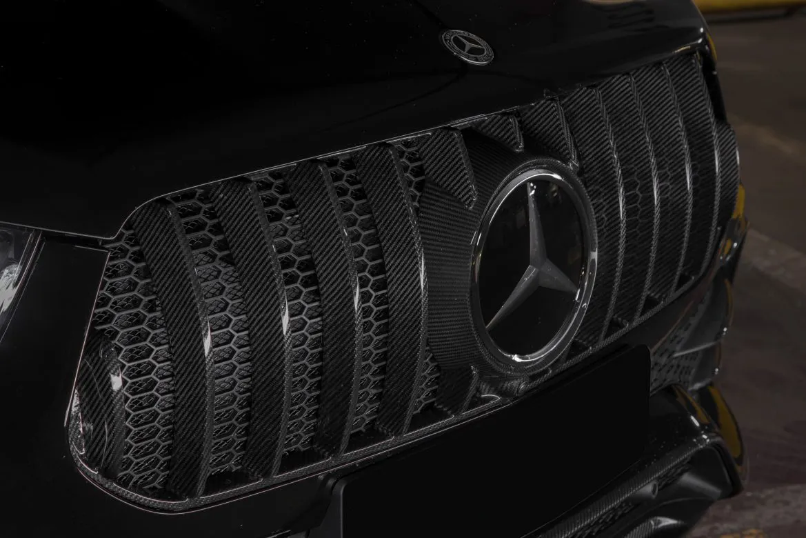 Radiator grille carbon for Mercedes-Benz GLE V 167 AMG Line