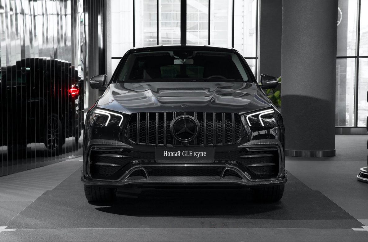 Hood BS Style Carbon for Mercedes GLE AMG V167 AMG GLE 63