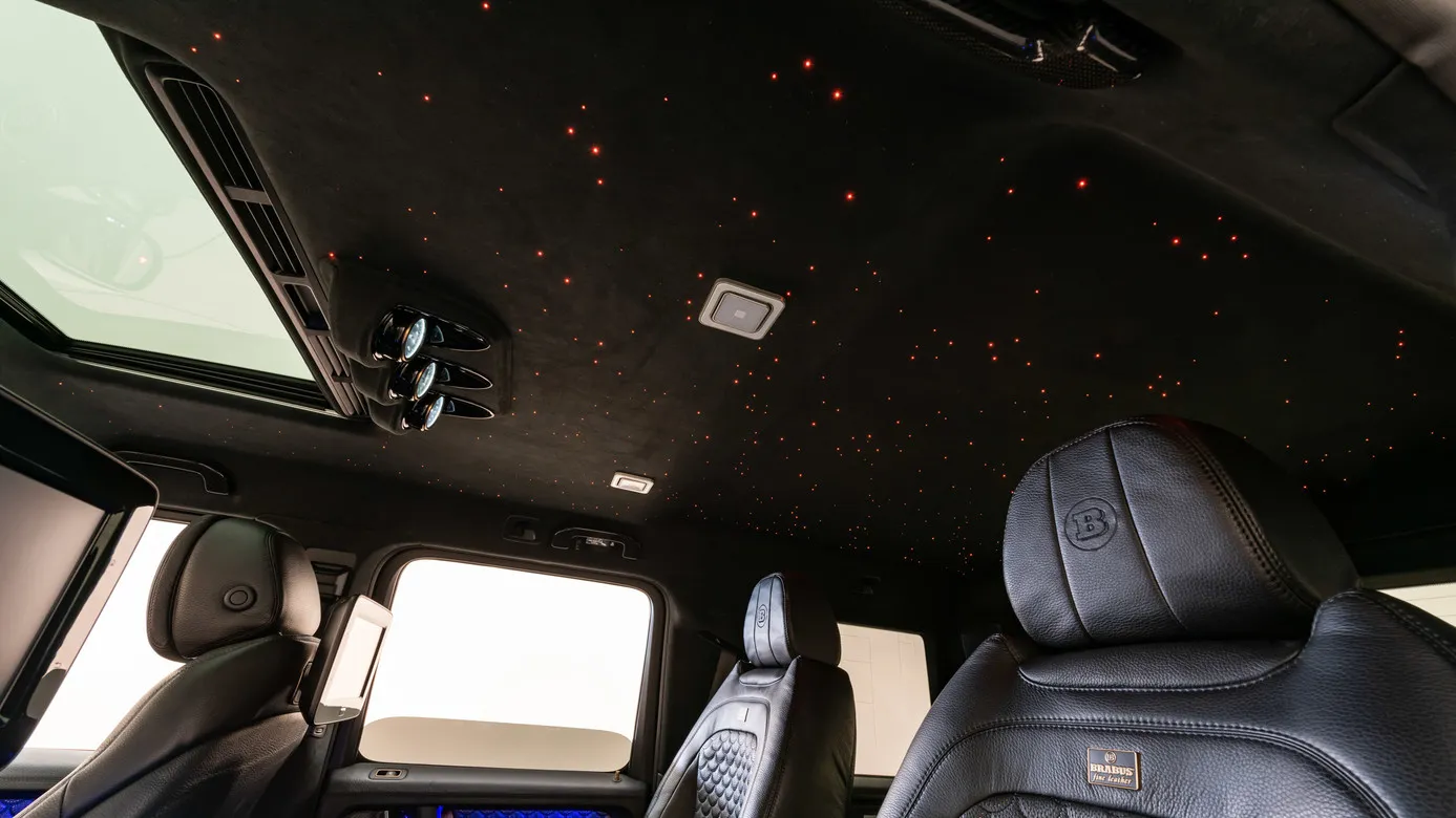 Brabus Black & Gold style interior for Mercedes G-class W463A AMG G 63