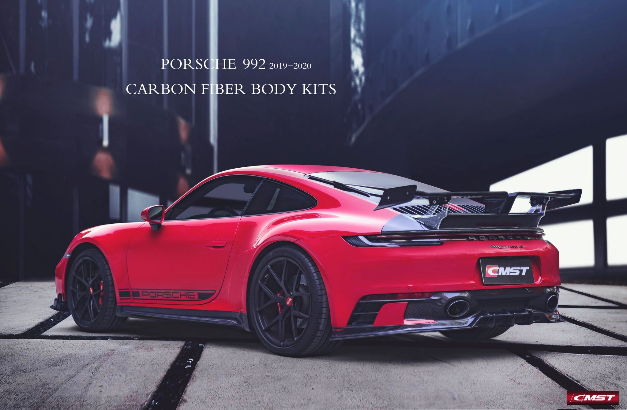 Check our price and buy CMST Carbon Fiber Body Kit set for Porsche 911 992 !