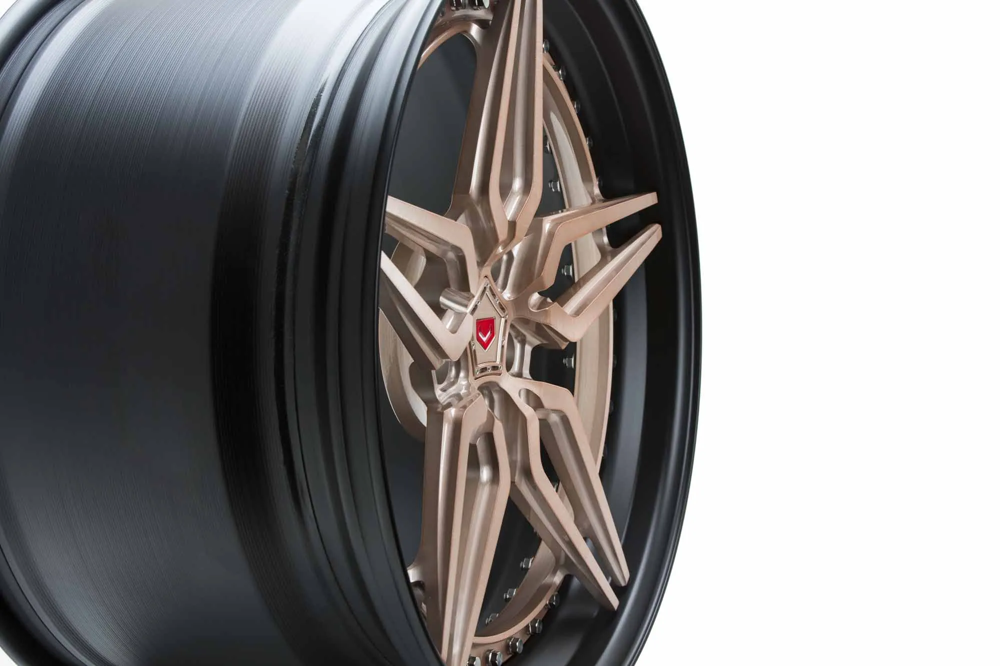 Vossen M X1 3 PIECE 3-piece forged wheel — mounted on vehicle