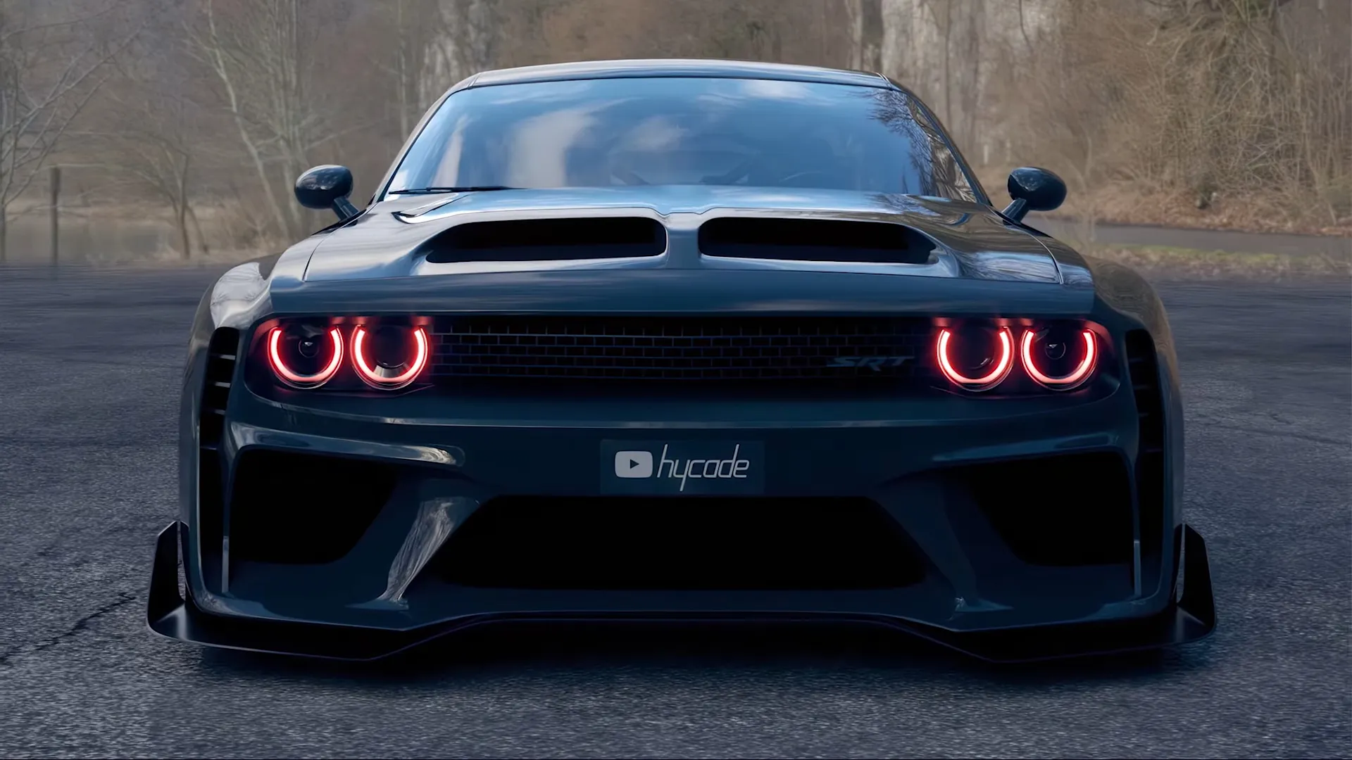 Dodge Challenger Demon Custom Wide Body Kit by Hycade