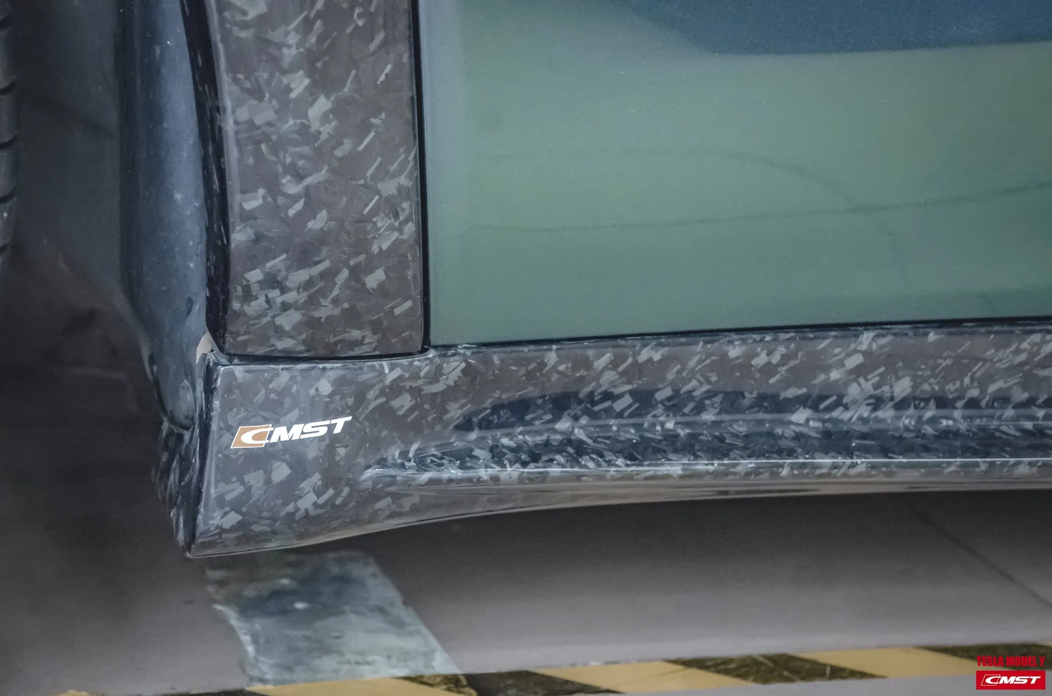 Check our price and buy CMST Carbon Fiber Body Kit set for Tesla Model Y!