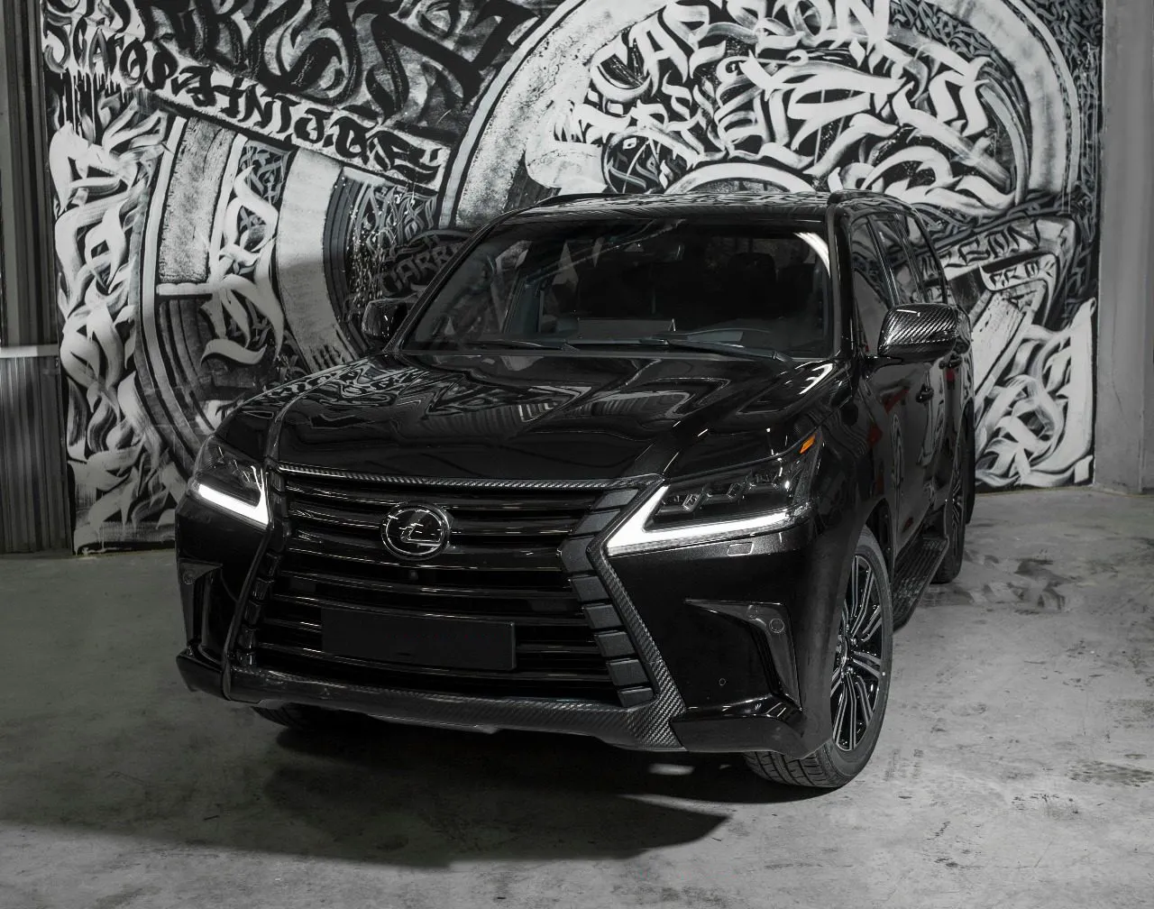 Check price and buy Carbon Fiber Body kit set for Lexus LX570