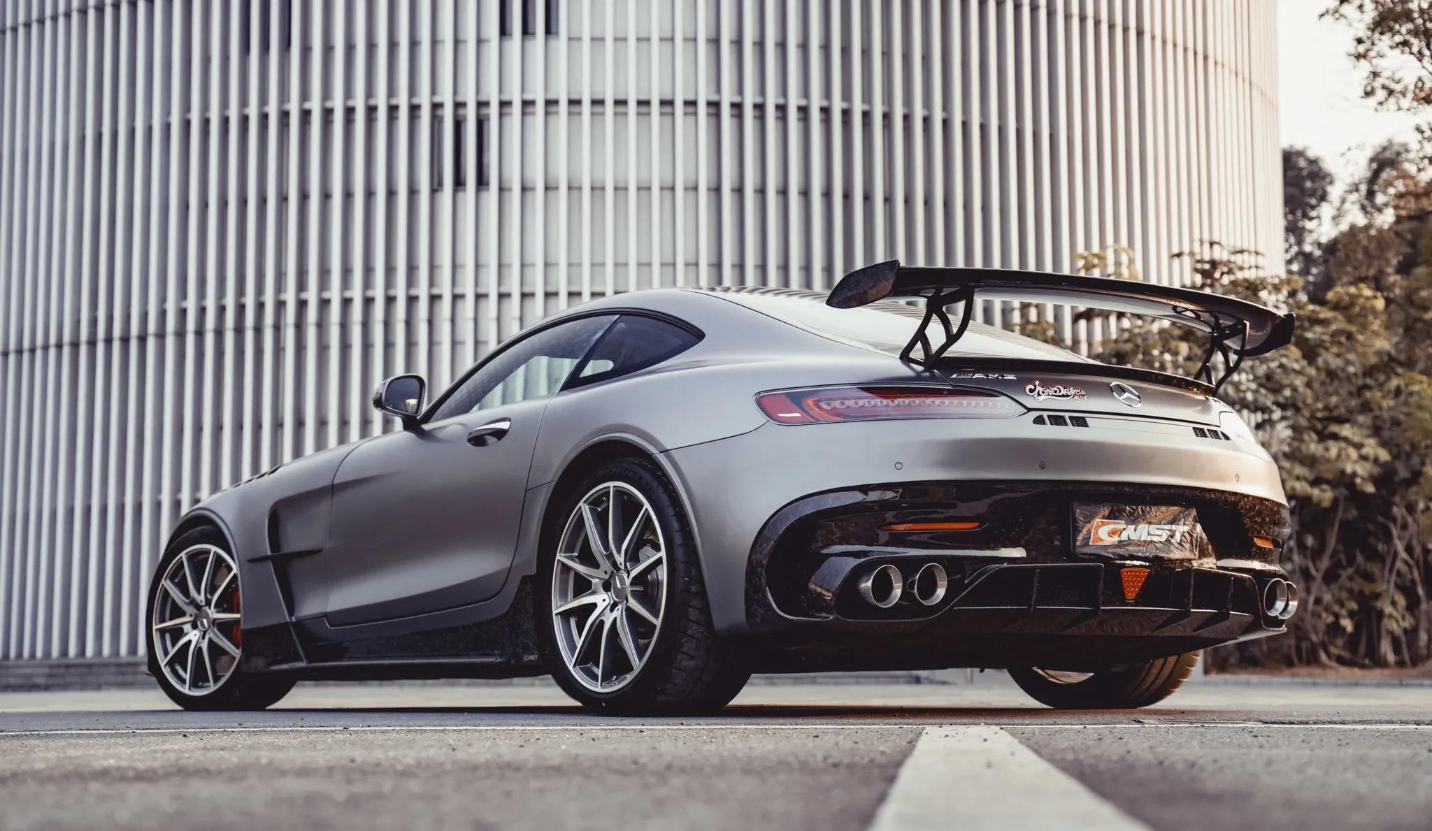 Check our price and buy CMST Carbon Fiber Body Kit set for Mercedes Benz AMG GT C190