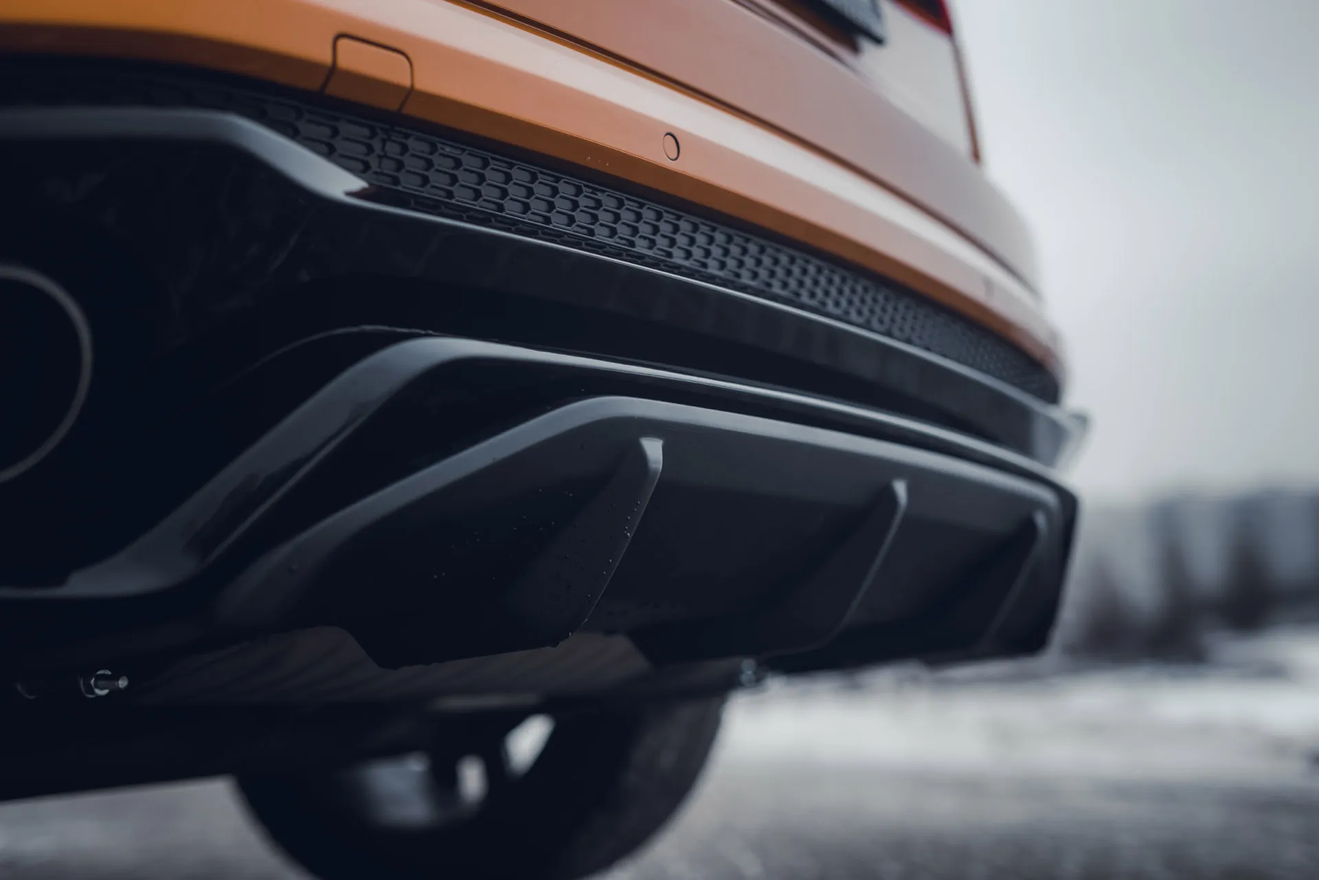 Rear bumper MTR Design for Audi Q8
