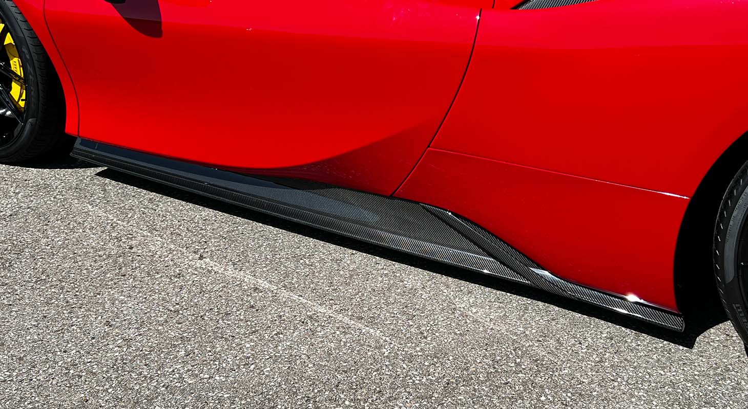 Side panels Novitec Carbon for Ferrari SF90 Stradale