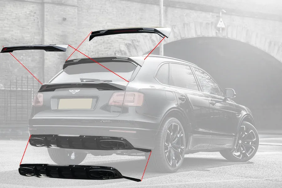 Check our price and buy Kahn Design carbon fiber body kit set for Benyley Bentayga