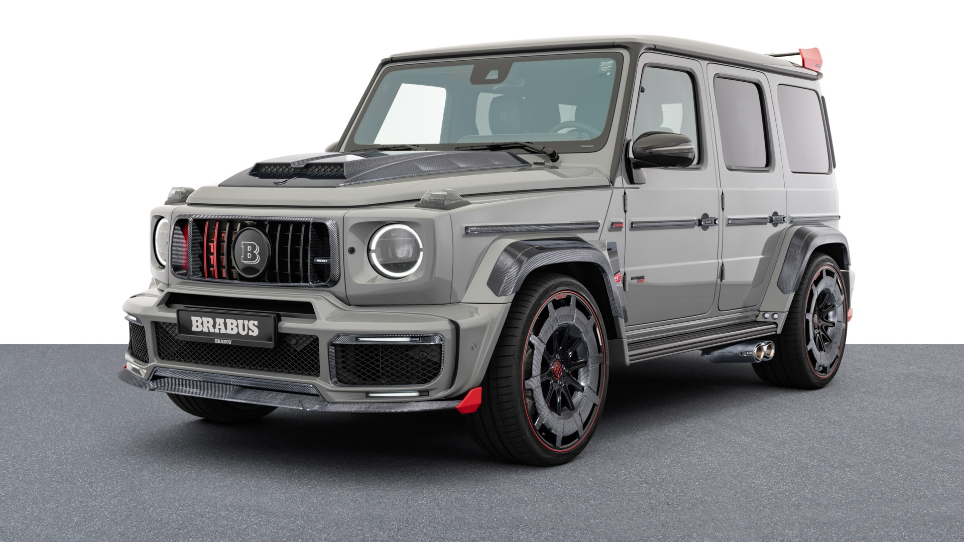 Arches add ons carbon Brabus Rocket for Mercedes G-class W463A AMG G 63