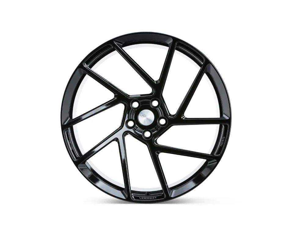 Vossen NV2 forged wheel — finish detail