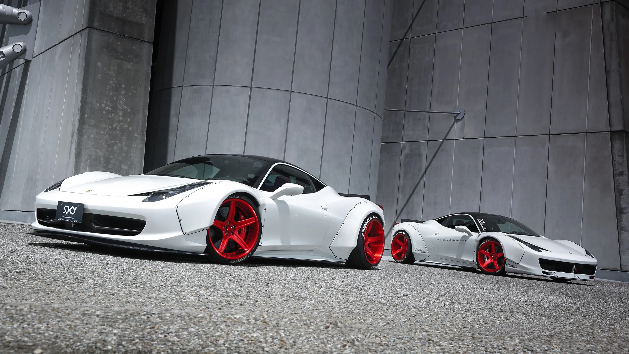 Check our price and buy Liberty Walk body kit for Ferrari 458!
