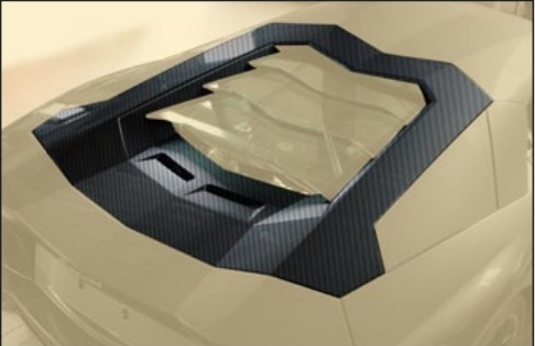 Engine bonnet Mansory Carbon for Lamborghini Aventador