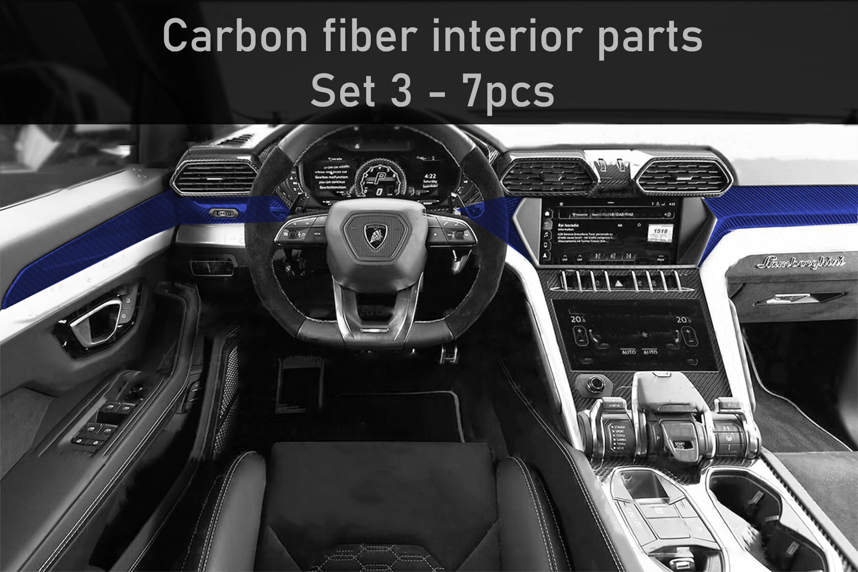 Check price and buy Сarbon Fiber Body kit set for Lamborghini Urus