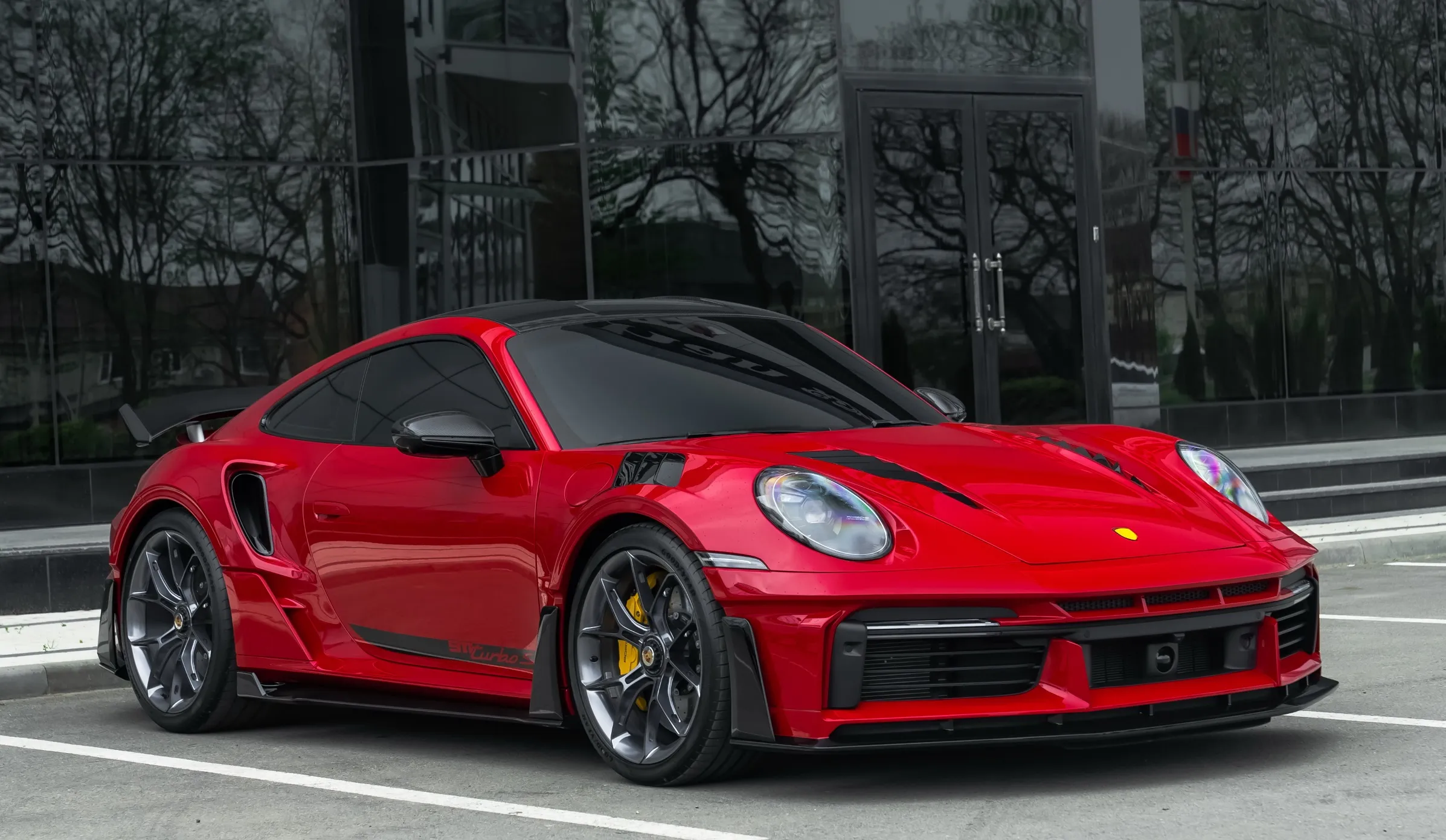 Check our price and buy SCL Performance Global body kit for Porsche 911 992 Turbo S Virus2