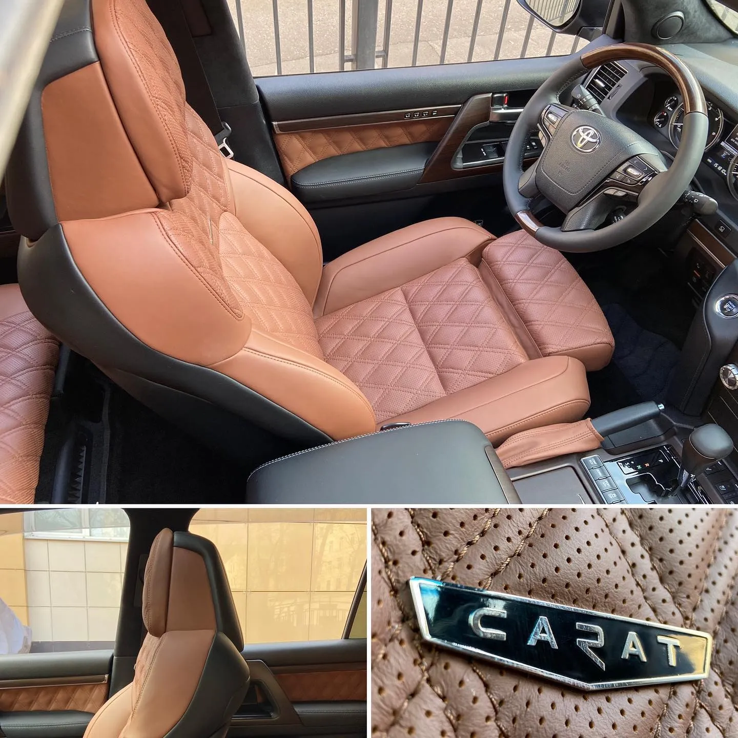 Check price and buy Carat seats set for Toyota Land Cruiser 200 Restyling 2