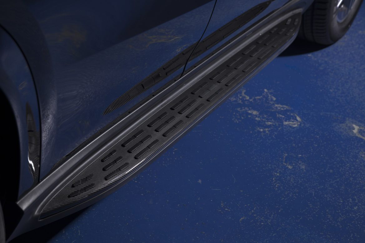Side sills BS Style Carbon for Mercedes GLE AMG V167 AMG GLE 63