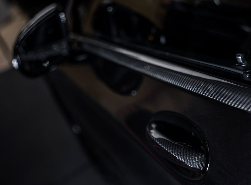 Edging around the side windows (6 parts) carbon for Mercedes S-class Coupe C217 AMG S63