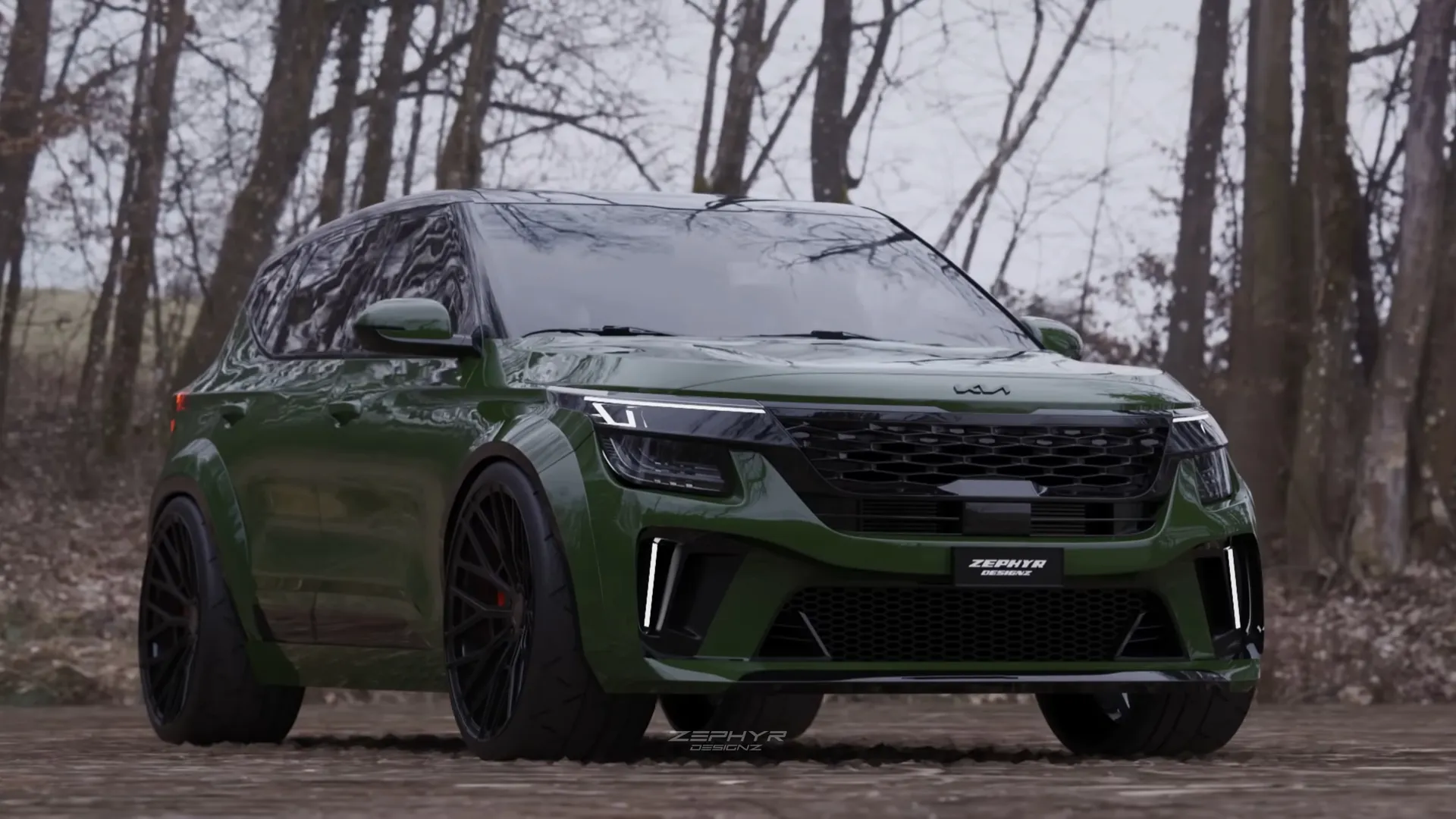 KIA Seltos Xpedition 2023 Custom Wide Body Kit by Zephyr