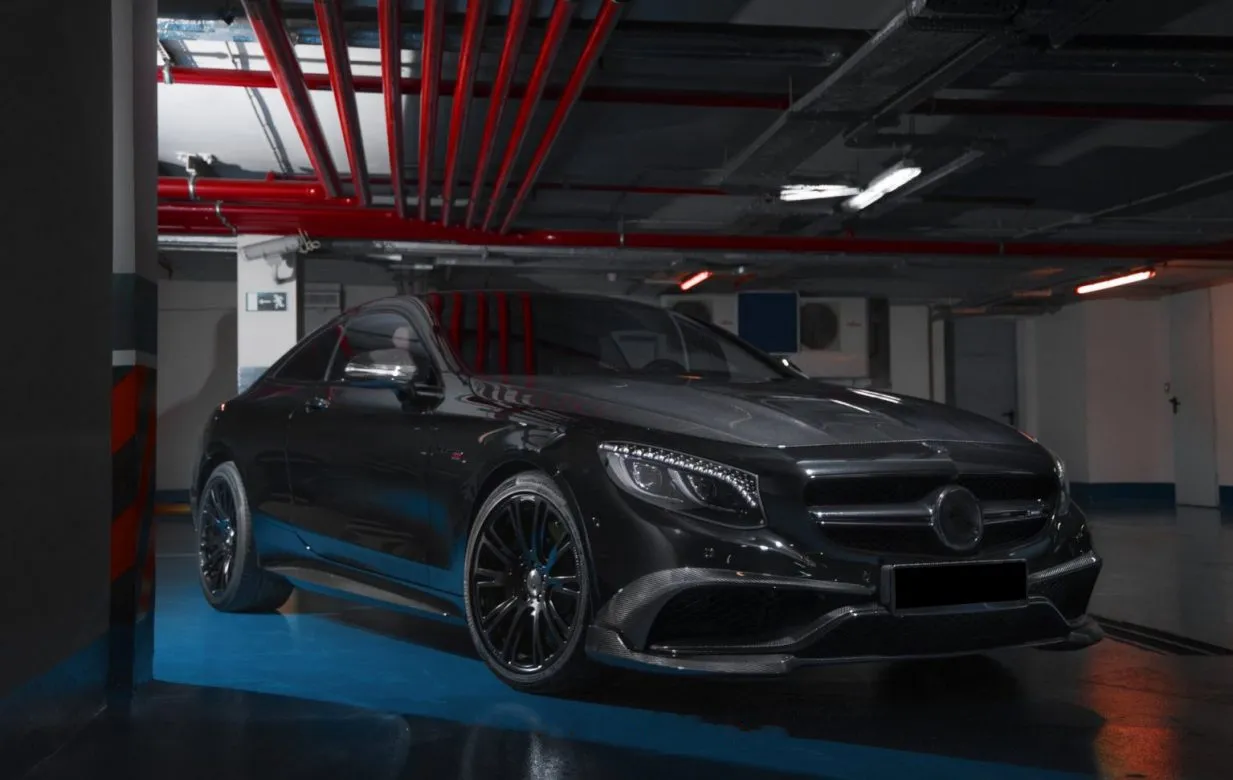 Hood Carbon for Mercedes S-class Coupe C217 Restyling