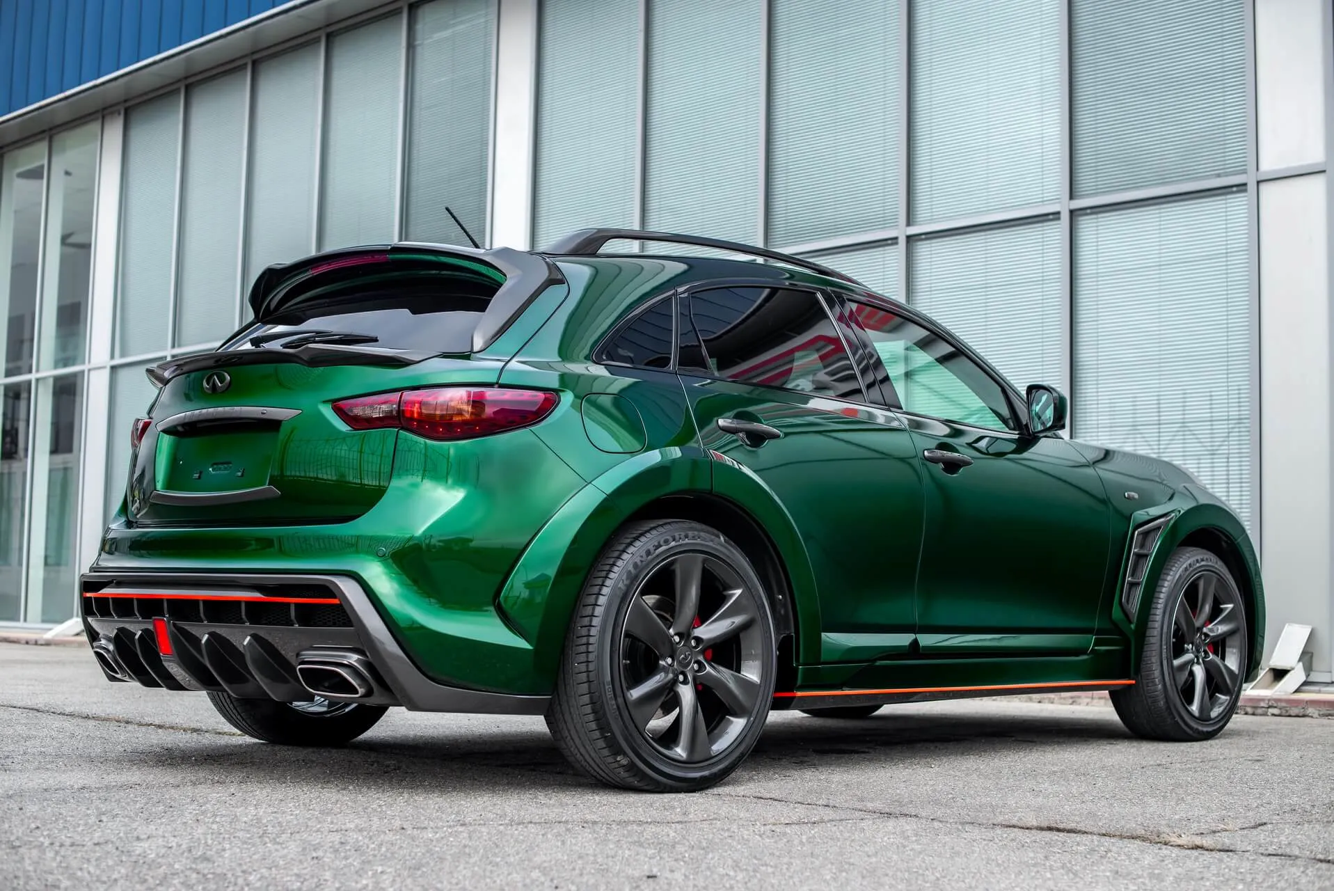 Check price and buy SCL Performance Draco body kit for Infiniti QX70