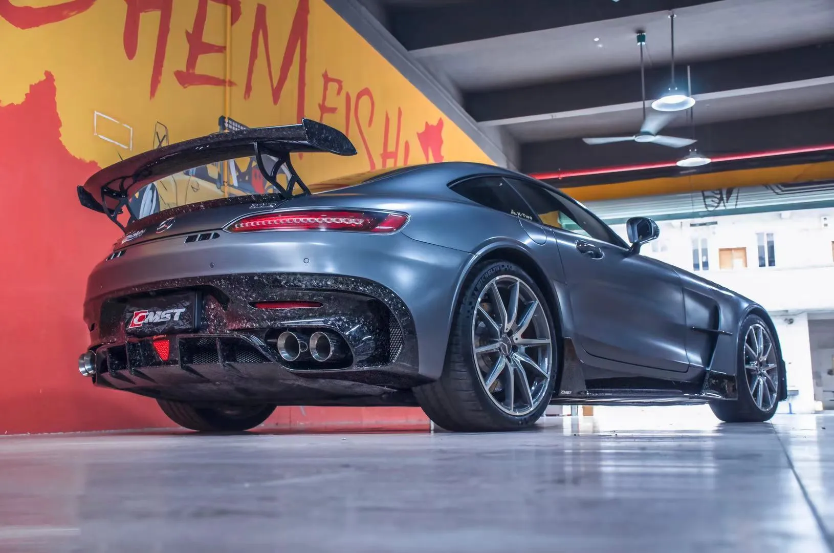 Check our price and buy CMST Carbon Fiber Body Kit set for Mercedes Benz AMG GT C190