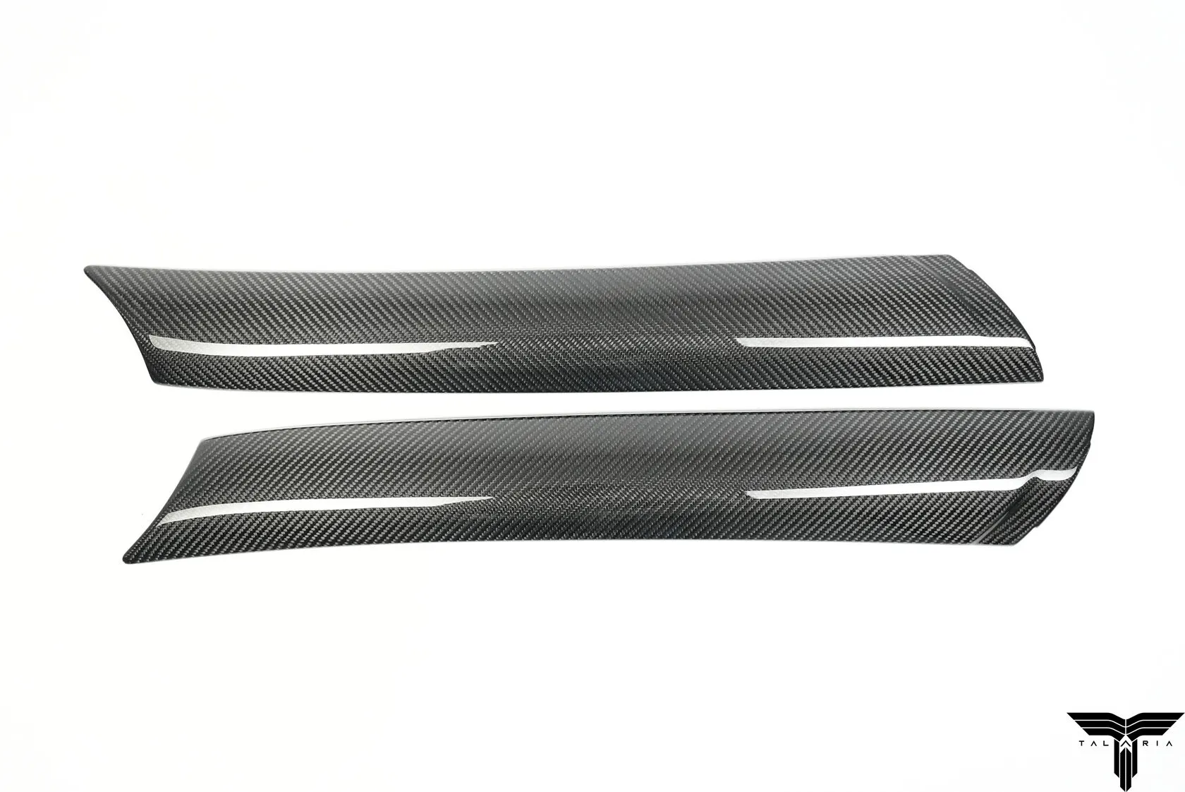 A pillar covers Carbon Talaria for Toyota Supra A90/A91